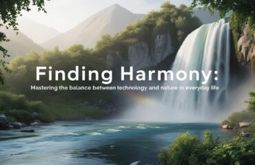 Finding Harmony - Mastering the Balance Between Technology and Nature in Everyday Life