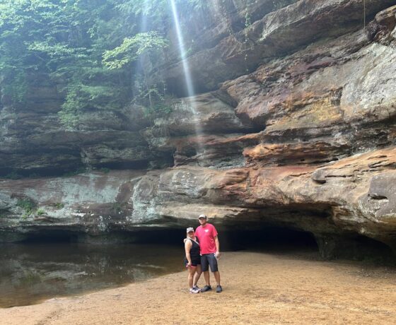 Rob & Tiff - Hiking Hocking Hills