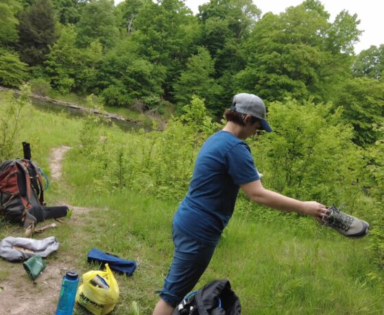 Keli - Manistee River Trail Hiking