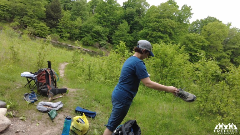 Keli - Manistee River Trail Hiking