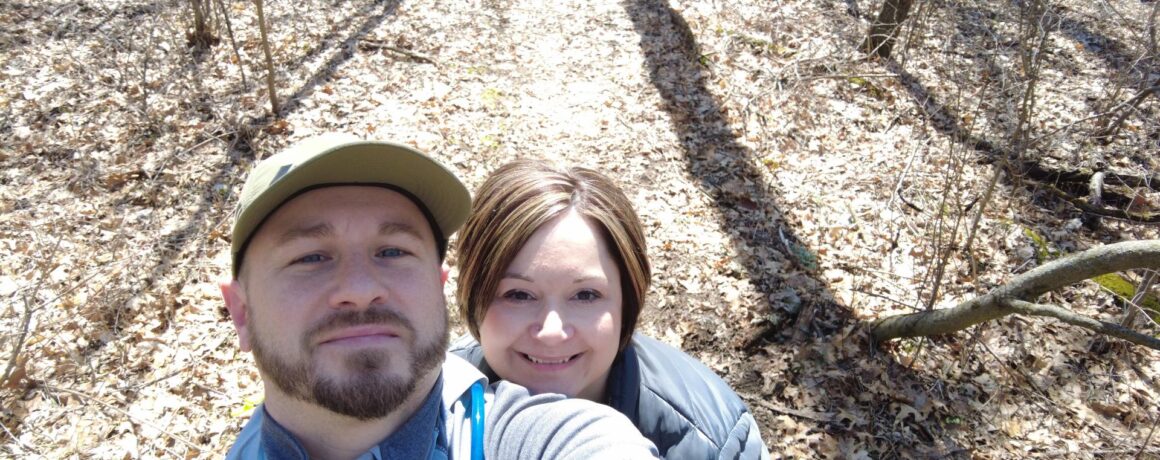 Derek & Keli - North Country Trail - Fort Custer Section