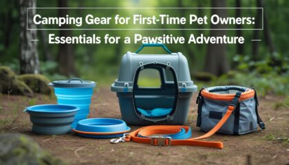 Camping Gear for First-Time Pet Owners: Essentials for a Pawsitive Adventure