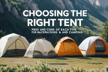 Choosing the Right Tent - Pros and Cons of Each Type for Backpacking and Camping