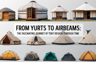 From Yurts to Airbeams - The Fascinating Journey of Tent Design Through Time