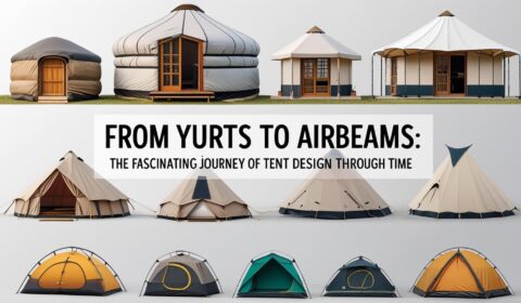 From Yurts to Airbeams - The Fascinating Journey of Tent Design Through Time