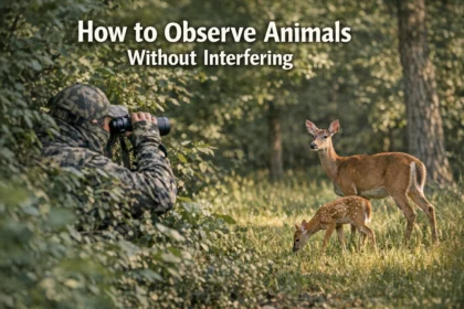How to Observe Animals Without Interfering