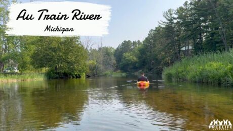 Au Train River Kayaking Michigan
